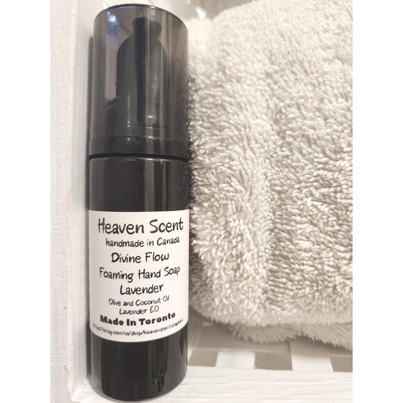 Foaming Hand Soap 60ml Choose Between Lavender or Patchouli All Natural - Picture 10 of 10